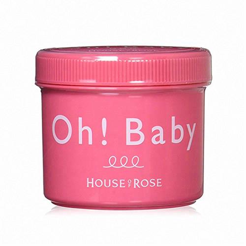 日本house of rose oh baby 蚕丝精华去角质身体磨砂膏